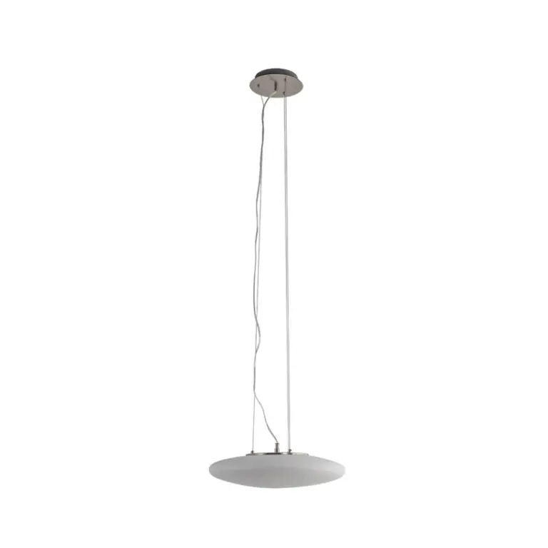 Lindby - Gunda LED Pendel Opal/Nickel