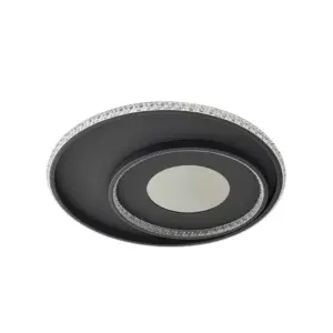 Lindby - Inessa LED-loftlampe, sort, CCT, dæmpbar