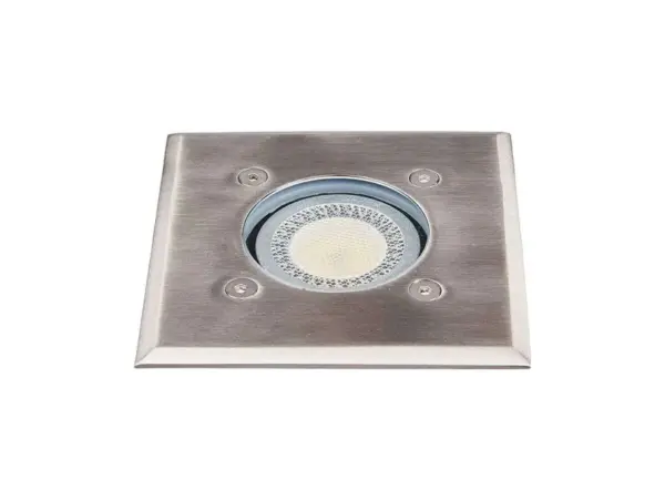 Lindby - Insa Square Nedgravningsspot IP67 Stainless Steel