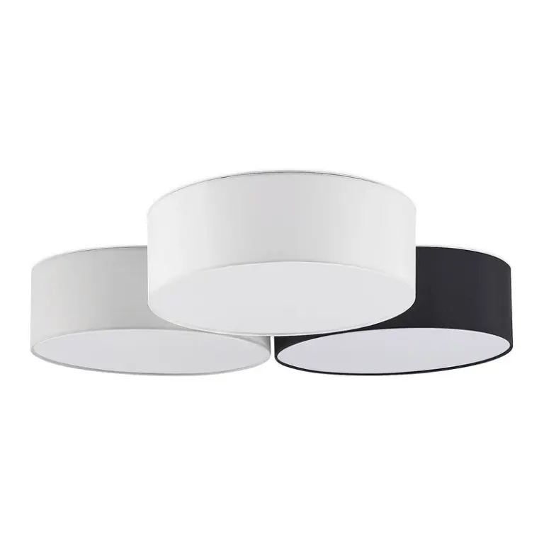 Lindby - Janita 3 LED Loftlampe Grey/Black/White