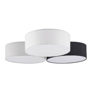 Lindby - Janita 3 LED Loftlampe Grey/Black/White Lindby