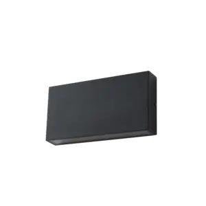 Lindby - Jarte udendørs LED-væglampe 17 cm sort metal IP54
