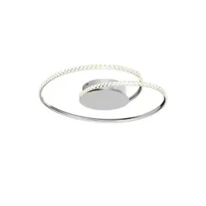 Lindby - Joline LED Loftlampe Ø45 Chrome/Clear