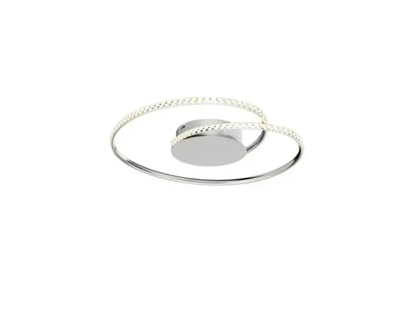 Lindby - Joline LED Loftlampe Ø45 Chrome/Clear