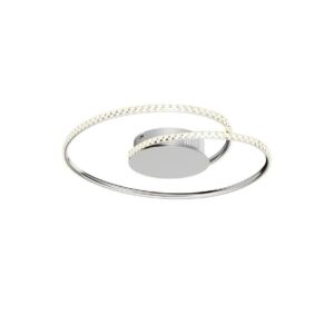 Lindby - Joline LED Loftlampe Ø45 Chrome/Clear Lindby