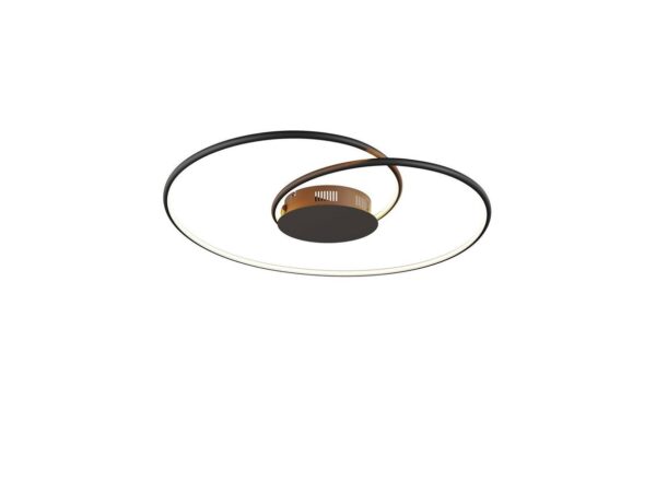 Lindby - Joline LED Loftlampe Ø70 Black Lindby