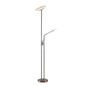 Lindby - Jonne LED Gulvlampe Satin Nickel