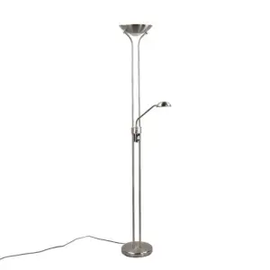 Lindby - Josefin LED Gulvlampe Nickel