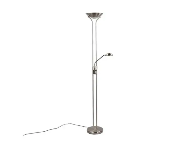 Lindby - Josefin LED Gulvlampe Nickel
