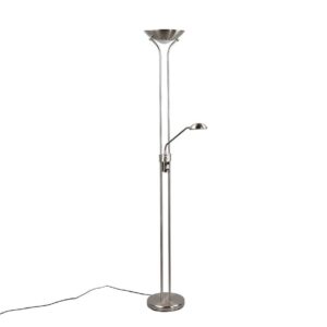 Lindby - Josefin LED Gulvlampe Nickel Lindby