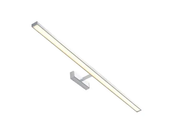 Lindby - Jukka LED Væglampe L120 White/Chrome