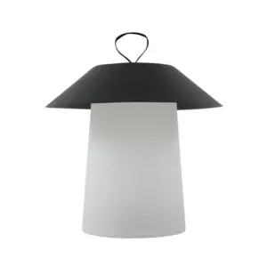 Lindby - Kalina LED Portable Udendørs Bordlampe Sort/Hvid