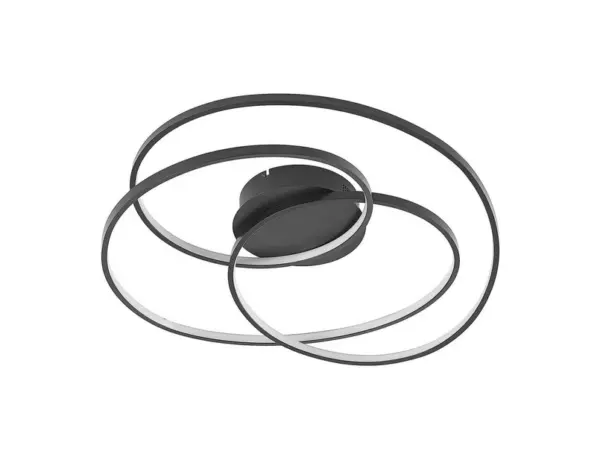 Lindby - Kateryna LED Loftlampe Ø60 Black