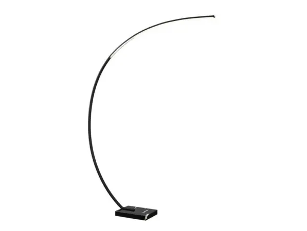 Lindby - Kendra LED Gulvlampe Black