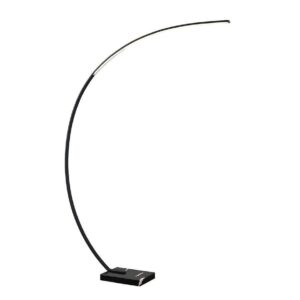 Lindby - Kendra LED Gulvlampe Black Lindby