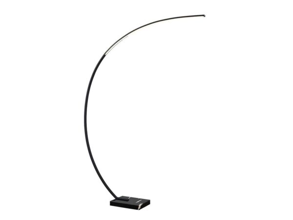 Lindby - Kendra LED Gulvlampe Black Lindby