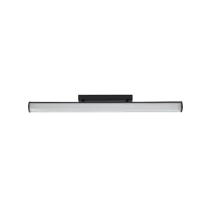 Lindby - Kirka LED Væglampe CCT IP44 Sort/Hvid
