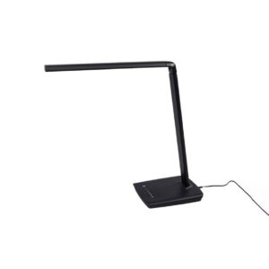 Lindby - Kuno LED Bordlampe USB Black Lindby