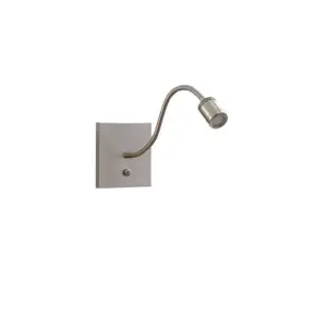 Lindby - Legera LED Væglampe Nickel