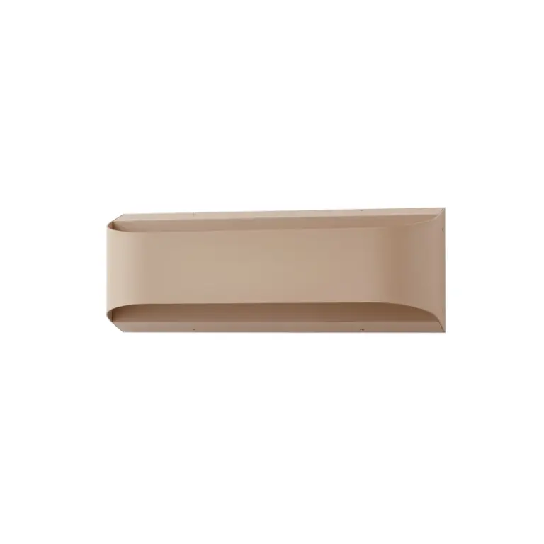 Lindby - Lenore udendørs LED-væglampe bredde 36,5 cm beige