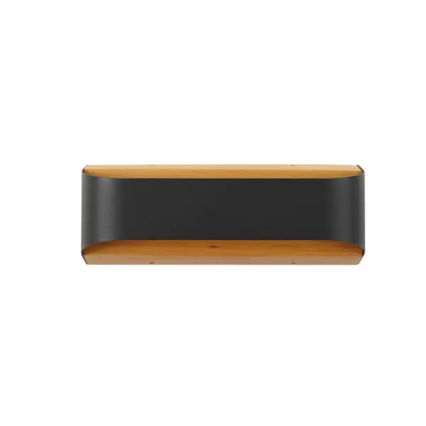Lindby - Lenore udendørs LED-væglampe bredde 36,5 cm sort metal