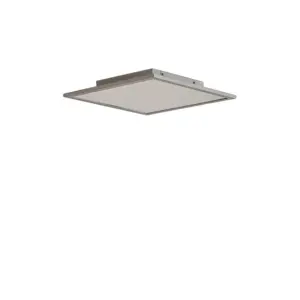 Lindby - Livel LED Loftlampe 4.000K 40x40 White/Silver
