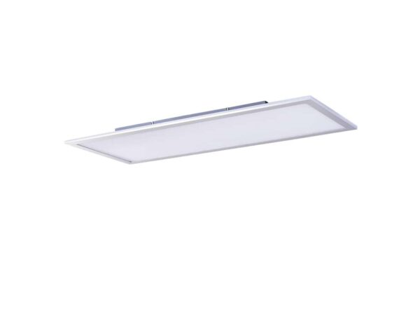 Lindby - Livel LED Loftlampe CCT 120x30 White/Silver