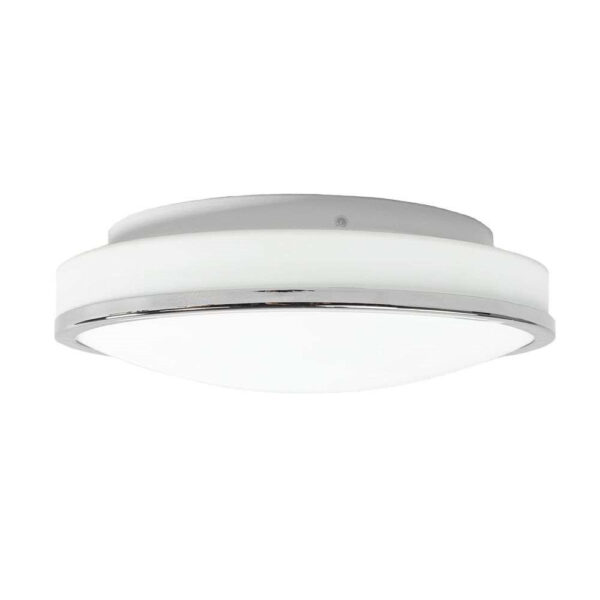 Lindby - Lyss Round LED Loftlampe IP44 Ø28 Chrome