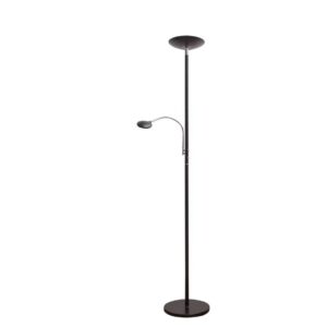 Lindby - Malea LED Gulvlampe w/Arm Black