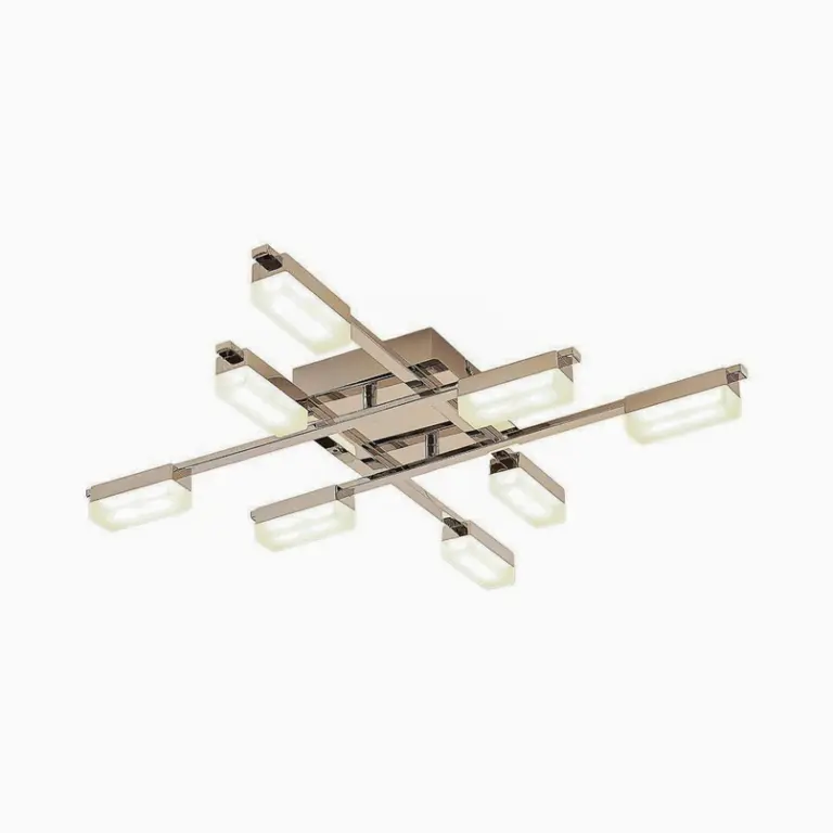 Lindby - Mally 8 LED Loftlampe Chrome