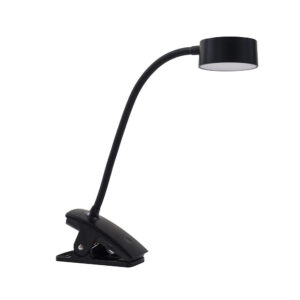 Lindby - Maori LED Portable Bordlampe w/Klemme Sort