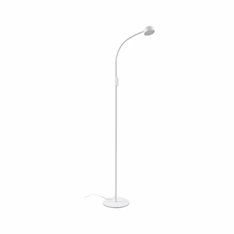 Lindby - Maori LED-gulvlampe, hvid –