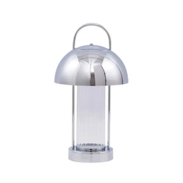 Lindby - Mareli LED Portable Bordlampe Dim. Krom