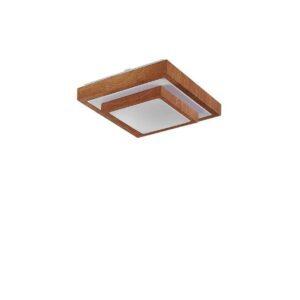 Lindby - Mendosa Square LED Loftlampe Wood Lindby