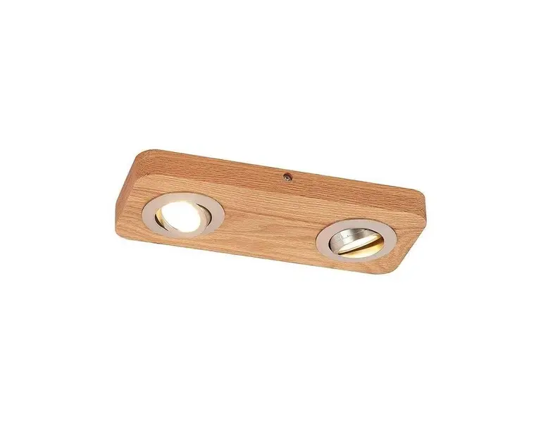 Lindby - Mikari 2 LED Loftlampe Wood