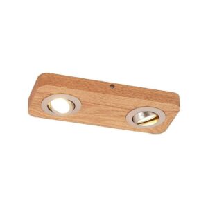 Lindby - Mikari 2 LED Loftlampe Wood Lindby