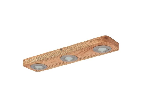 Lindby - Mikari 3 LED Loftlampe Wood