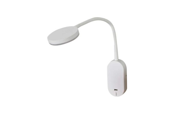 Lindby - Milow LED Væglampe USB White Lindby