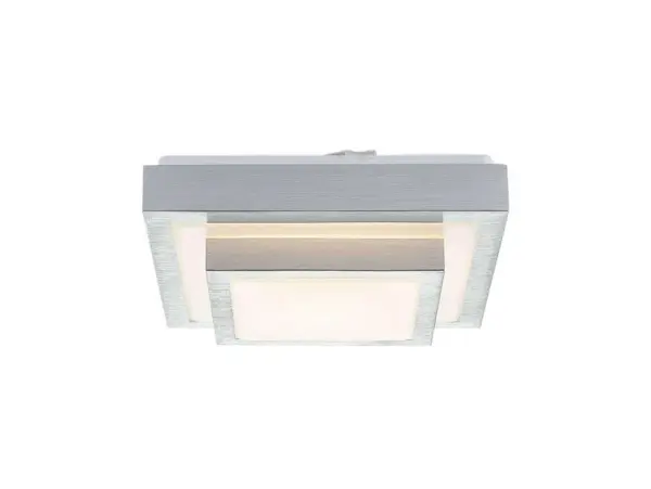 Lindby - Mirco Square LED Loftlampe L27 Alu/White