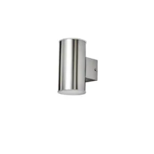Lindby - Morena 2 LED Udendørs Væglampe Stainless Steel