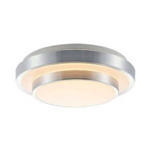 Lindby - Naima Round LED Loftlampe Ø29,5 White/Alu Lindby