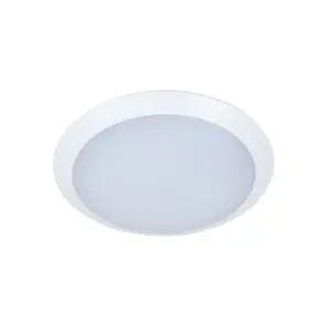Lindby - Naira LED Udendørs Væglampe w/Sensor White