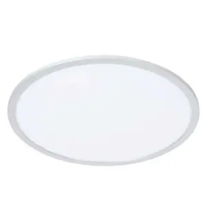 Lindby - Narima LED Loftlampe 4.000K Ø50 White/Silver