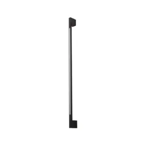 Lindby - Neano LED-væglampe højde 120 cm sort metal IP54