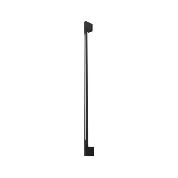 Lindby - Neano LED-væglampe højde 120 cm sort metal IP54
