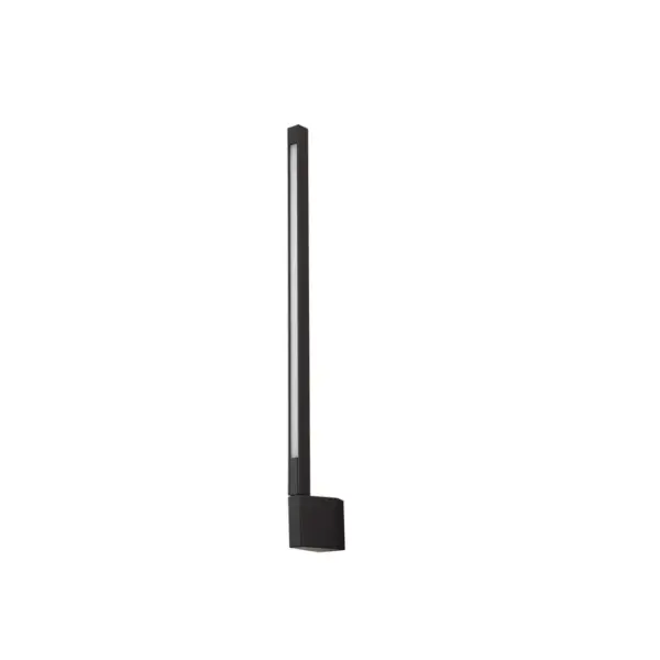 Lindby - Neano udendørs LED-væglampe Højde 60 cm sort IP54 Metal