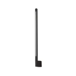 Lindby - Neano udendørs LED-væglampe Højde 80 cm sort IP54 metal