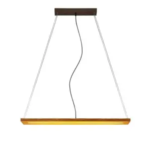 Lindby - Nesaja LED Pendel Wood