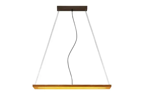 Lindby - Nesaja LED Pendel Wood