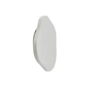 Lindby - Nielson LED-væglampe 30 x 30 cm hvid gips